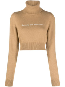  Palm Angels Sweaters Camel