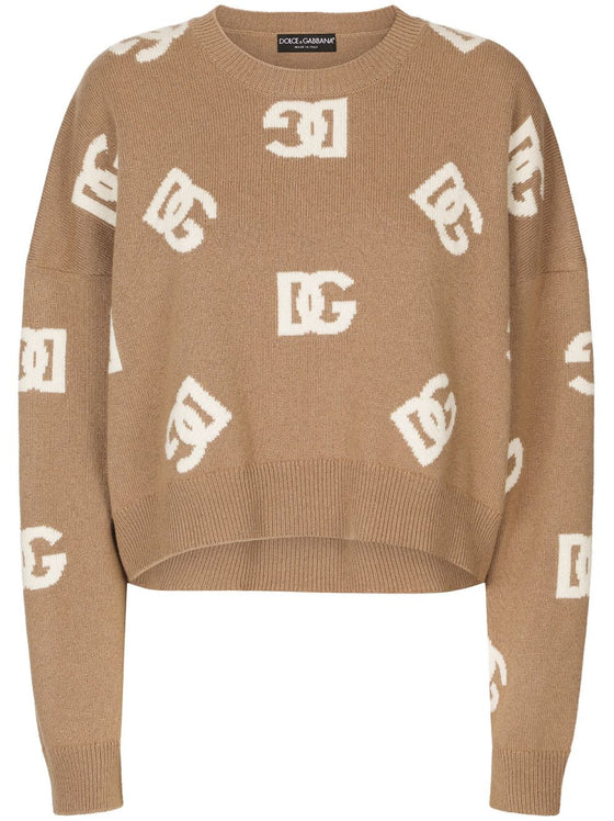 Dolce & Gabbana Sweaters Camel