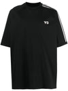 Y-3 T-shirts and Polos Black