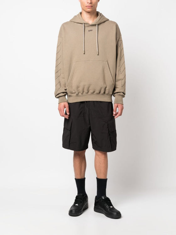 Off White Sweaters Beige