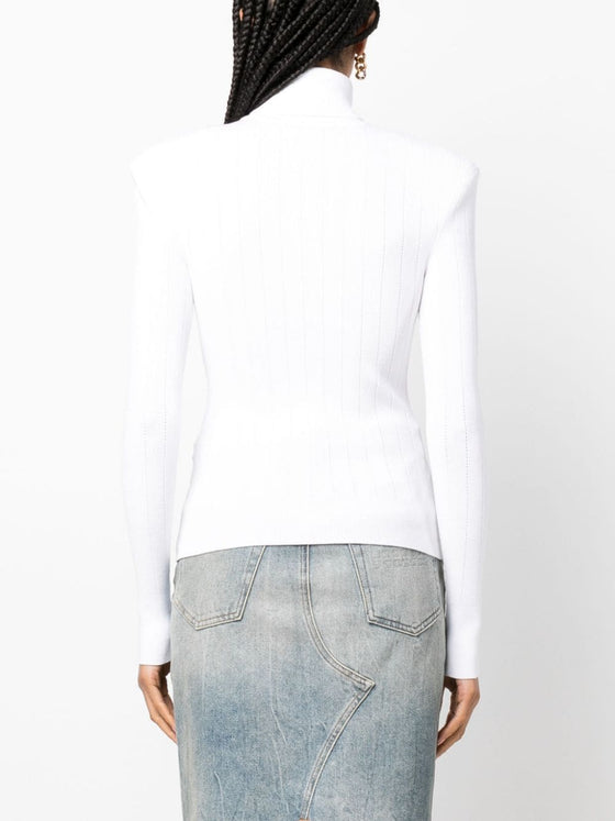Balmain Sweaters White