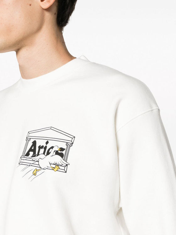 Aries Sweaters White