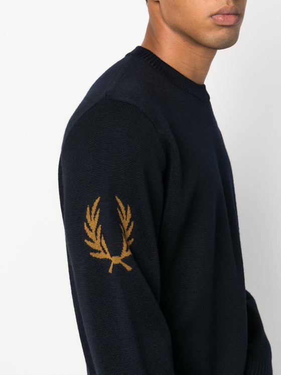 Fred Perry Sweaters Blue