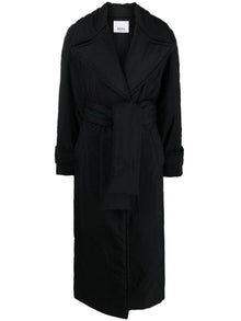  Erika Cavallini Semi-Couture Coats Black