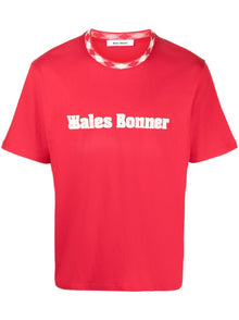  WALES BONNER T-shirts and Polos Red