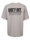 Obey T-shirts and Polos Silver