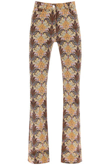  Etro bootcut jeans with paisley pattern