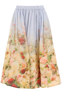  Zimmermann linen silk luminosity skirt
