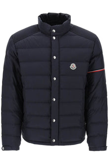  Moncler basic colombian down jacket with canvas inserts