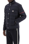 Moncler basic colombian down jacket with canvas inserts