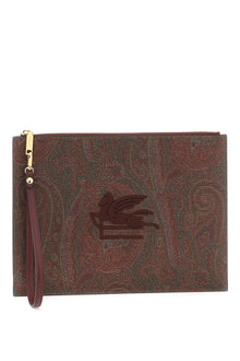  Etro paisley pouch with embroidery