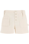 Etro multi-pocket high-waist shorts