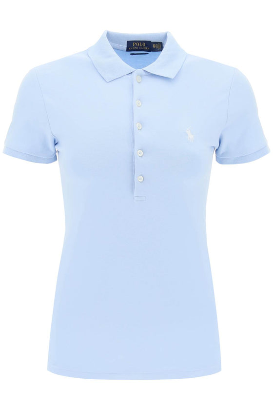 Polo ralph lauren slim fit five button polo shirt