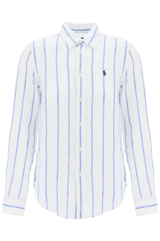 Polo ralph lauren striped linen shirt