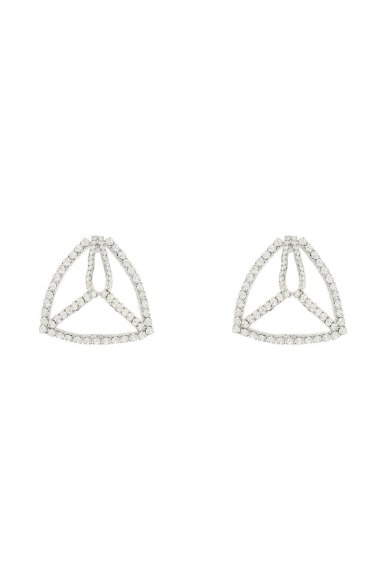 Area 'crystal pyramid' earrings
