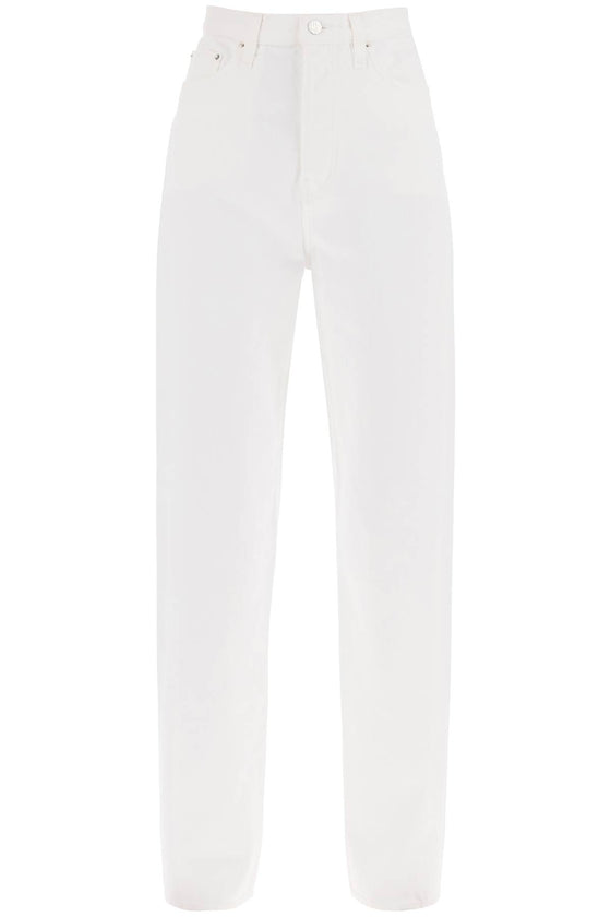 Toteme twisted seam straight jeans