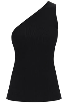  Toteme one-shoulder top in ribbed knit