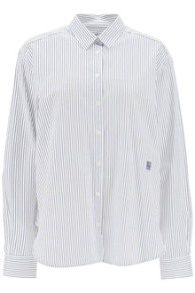  Toteme striped cotton lyocell shirt