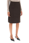 Toteme pencil skirt in double wool