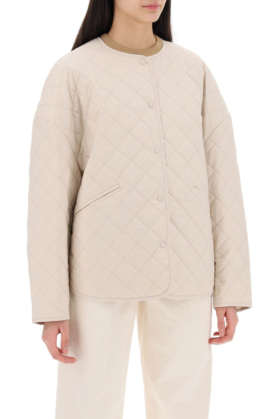 Toteme organic cotton quilted jacket in