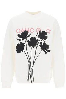  Oamc whiff sweatshirt with graphic print