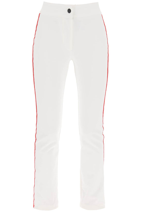 Moncler grenoble sporty pants with tricolor bands