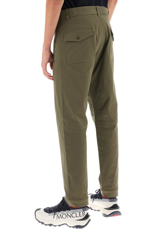 Moncler basic stretch cotton pants