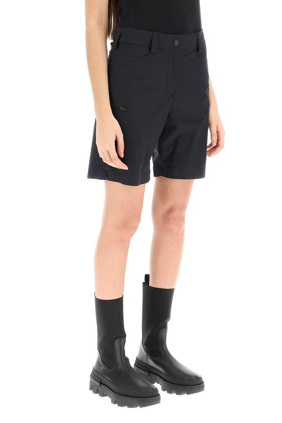 Moncler grenoble multi-pocket technical shorts