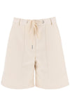 Moncler basic cotton drill shorts
