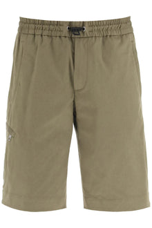  Moncler basic shorts with hook-and-loop closure