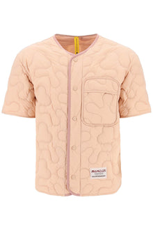  Moncler x salehe bembury short-sleeved quilted jacket