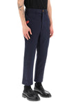 Vivienne westwood cropped cruise pants featuring embroidered heart-shaped logo