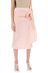 Simone rocha pencil skirt with floral applique