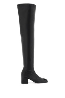  Courreges faux leather high boots
