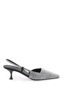  3juin slingback pumps with crystals