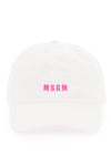 Msgm fluo logo baseball cap