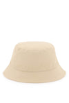 Msgm cotton bucket hat with embroidery