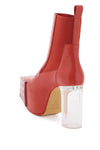 Rick owens luzor grilled ankle boots