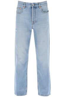  Valentino garavani tapered jeans with medium wash