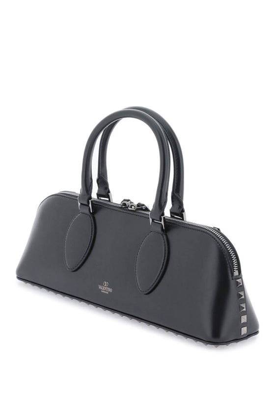 Valentino garavani rockstud e/w leather handbag