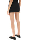 Khaite jett low-rise mini skirt