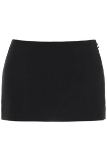  Khaite jett low-rise mini skirt