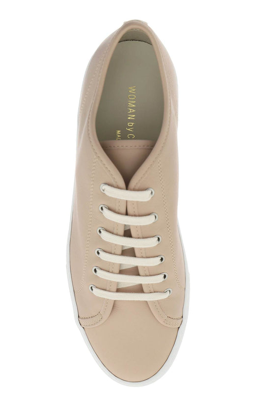 Common projects leather tournament low super sneakers