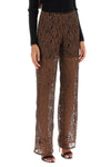 Saks potts 'trinity' pants in guipure lace