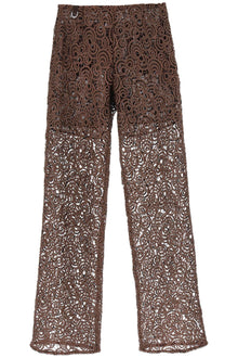 Saks potts 'trinity' pants in guipure lace