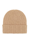 Polo ralph lauren cable-knit cashmere and wool beanie hat