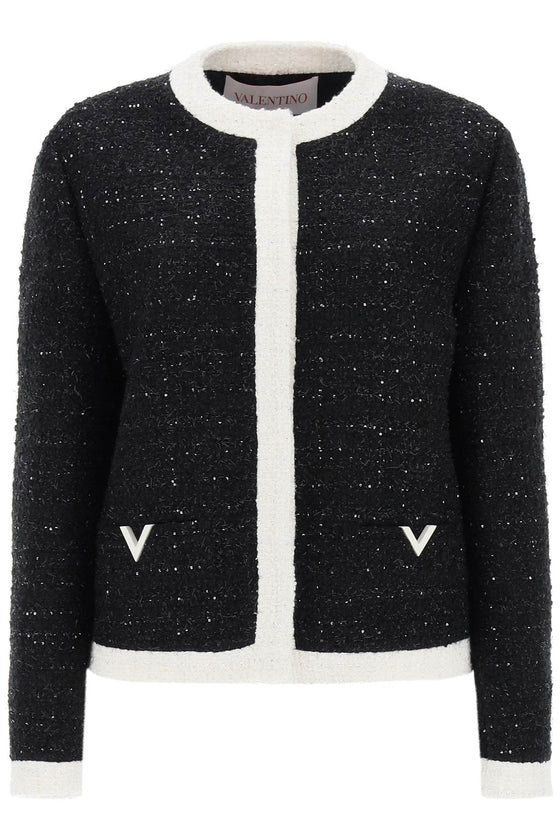 Valentino garavani glaze tweed jacket