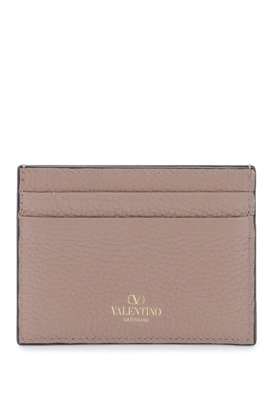 Valentino garavani rockstud leather card holder