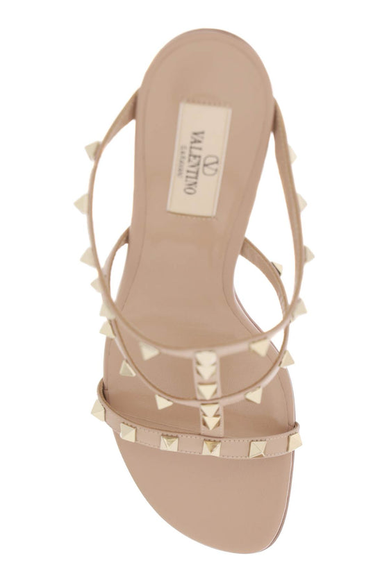 Valentino garavani cut-out wedge mules with