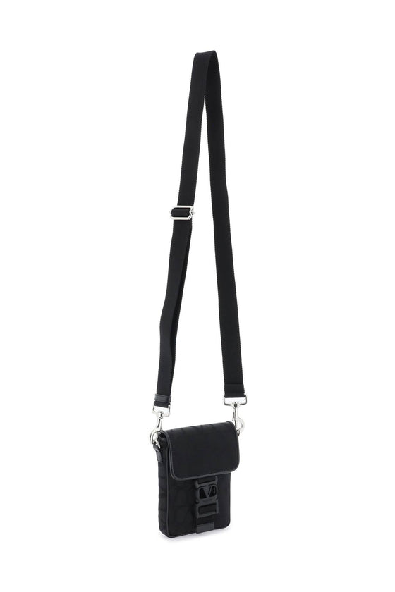 Valentino garavani black iconographe mini crossbody bag